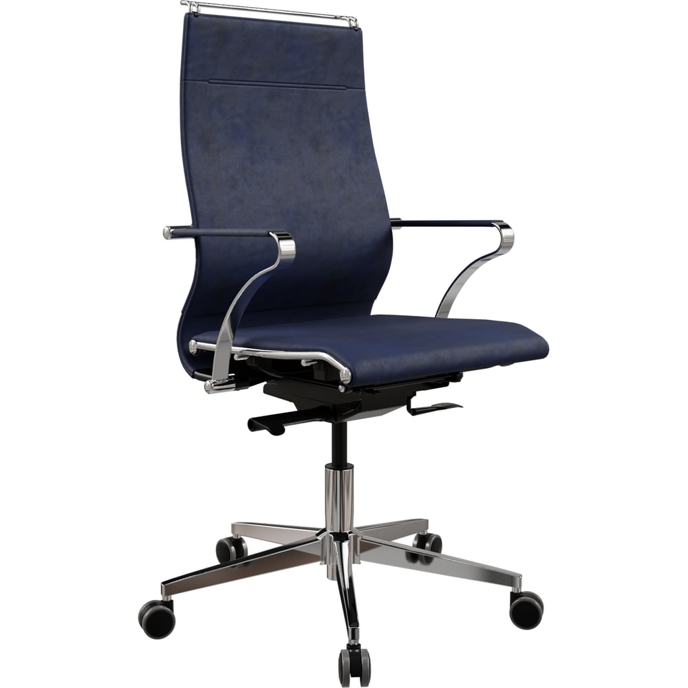 Кресло для персонала МЕТТА Sit Well B2-195K - GoyaLE /Ach246/Nc200/K15cV(M24.B22.G18.W03) (Синий) z26B.5E.1.544