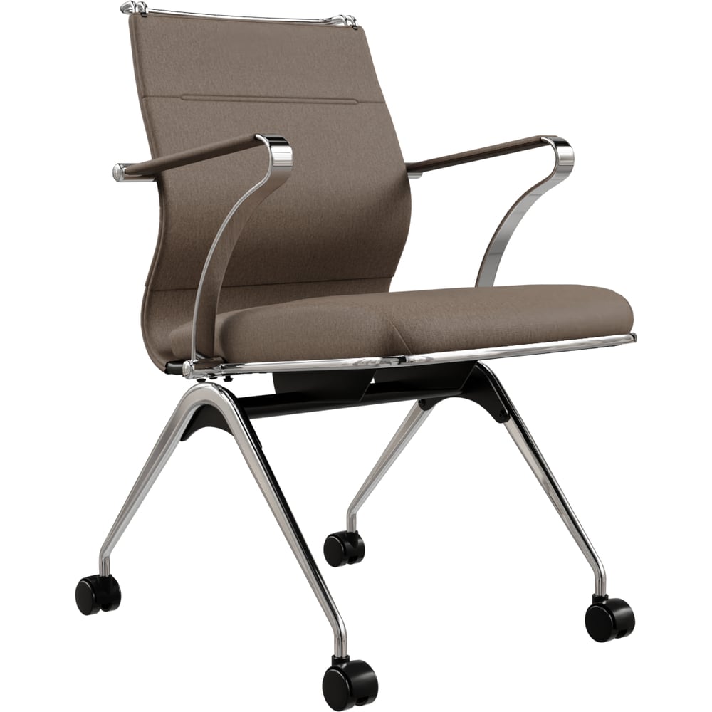 Кресло для персонала МЕТТА Sit Well M4-192K - Bahama /Ach46/Wm12/K15cF(F53.W01) (Коричневый) z509322539