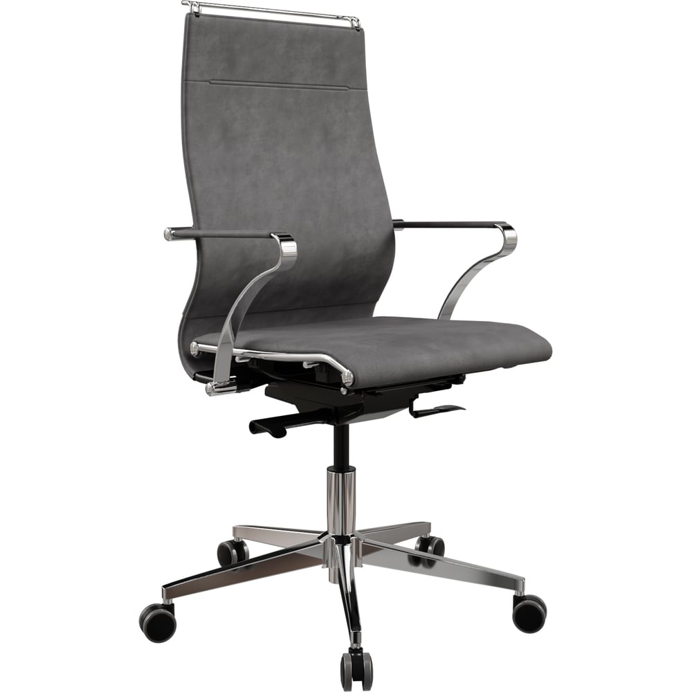 Кресло для персонала МЕТТА Sit Well B2-195K - GoyaLE /Ach246/Nc200/K15cV(M24.B22.G18.W03) (Темно-серый) z509522571
