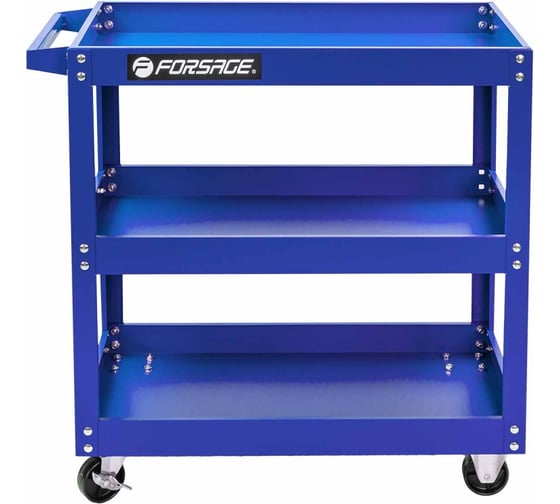 Изображение товара Инструментальная 3-х полочная тележка Forsage F-1141343A(46743)