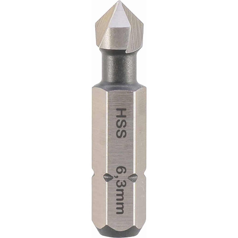 Изображение товара Зенковка MASTER-TOOL-бита 90градусов 6.3мм HSS-G 3z L31мм 102313PRO Изображение товара Зенковка MASTER-TOOL-бита 90градусов 6.3мм HSS-G 3z L31мм 102313PRO