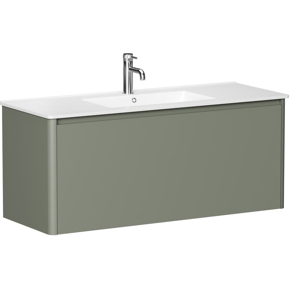 Тумба ALLEN BRAU 1.370015.CGM GRAVITY 120, 1 ящ., олива матовый 00346177