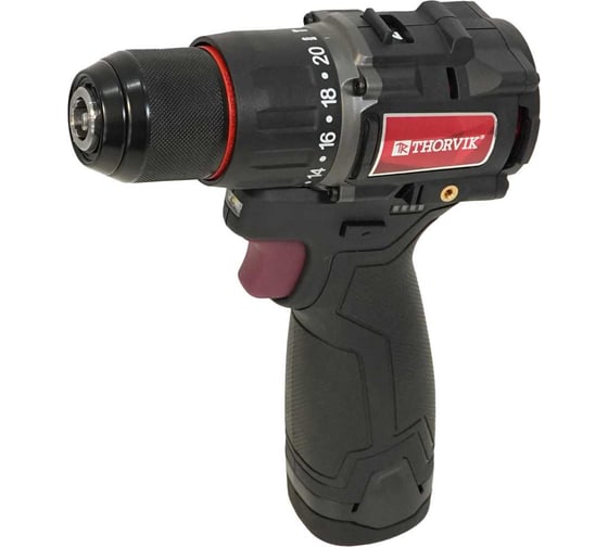 Изображение товара Дрель аккумуляторная Thorvik BD16136 13 мм, 16В, 60 Нм 051000