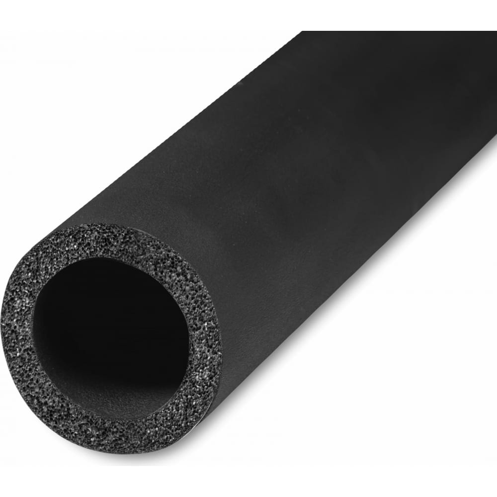 Теплоизоляционная трубка K-FLEX, 13108215526, черный, вспененный каучук  - купить со скидкой
