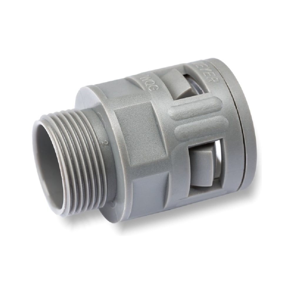 Муфта для гофрированных труб WEYER WQG1-P13.5G/AD21.2 - коннектор прямой, нар. PG13.5 WE0106700