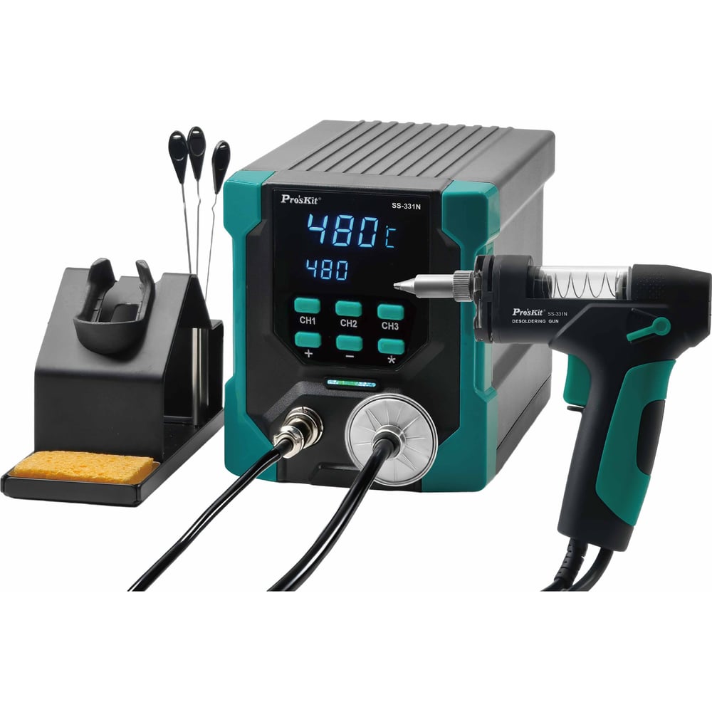 Паяльная демонтажная станция Pro'sKit SS-331NB 00-00028022