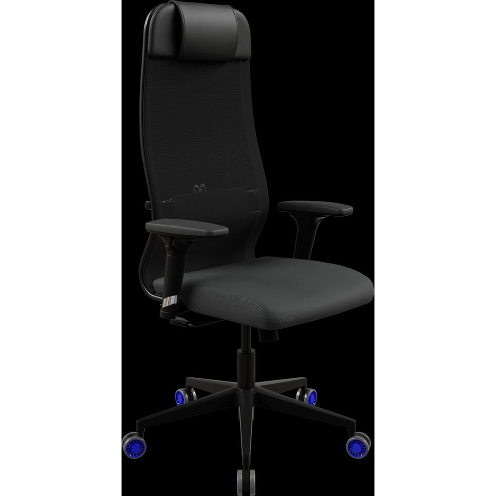 Кресло для персонала МЕТТА Sit 10 B1-111D - X2+UMF(X1) /Ub00/Wh00/D02P(M09.B11.G19.W27) (Черный) z13E.D.1.257
