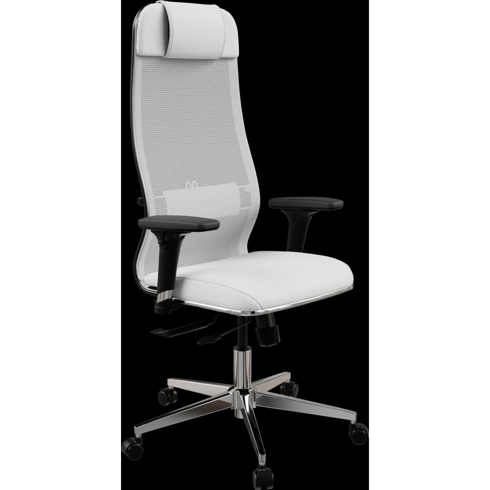 Кресло для персонала МЕТТА Sit 10 B1-115D - X2+Extra /Um00/Wm12/D02P(M18.B22.G18.W02) (Белый) z1D2.D.1.333