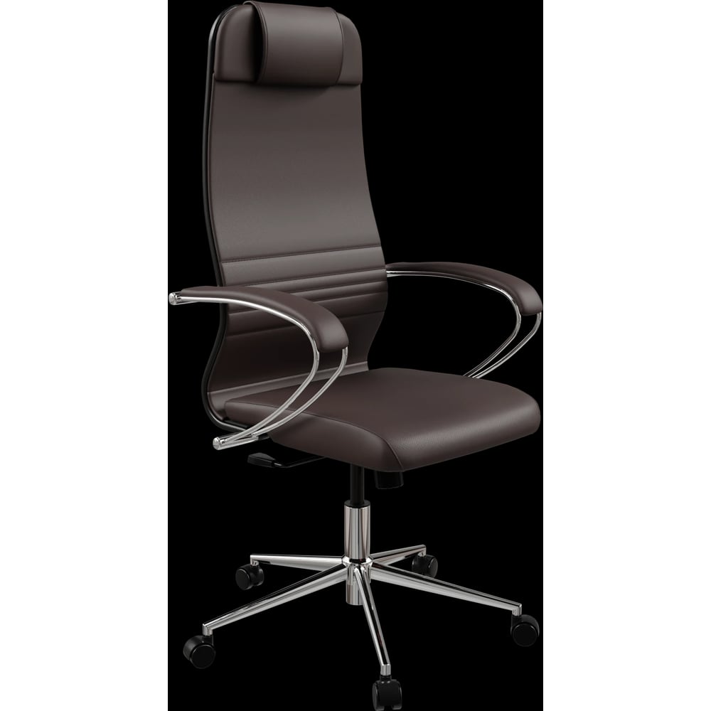 Кресло для персонала МЕТТА Sit 10 B1-202K - Extra /Ub04/Wh12/K1cL(M09.B23.G18.W01) (Темно-коричневый) z5AF.16.1.2A2