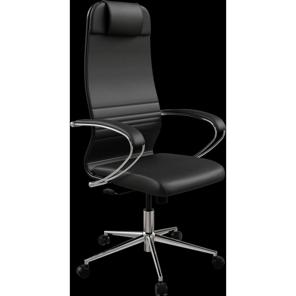 Кресло для персонала МЕТТА Sit 10 B1-202K - Extra /Ub04/Wh12/K1cL(M09.B23.G18.W01) (Черный) z5AD.16.1.2A2