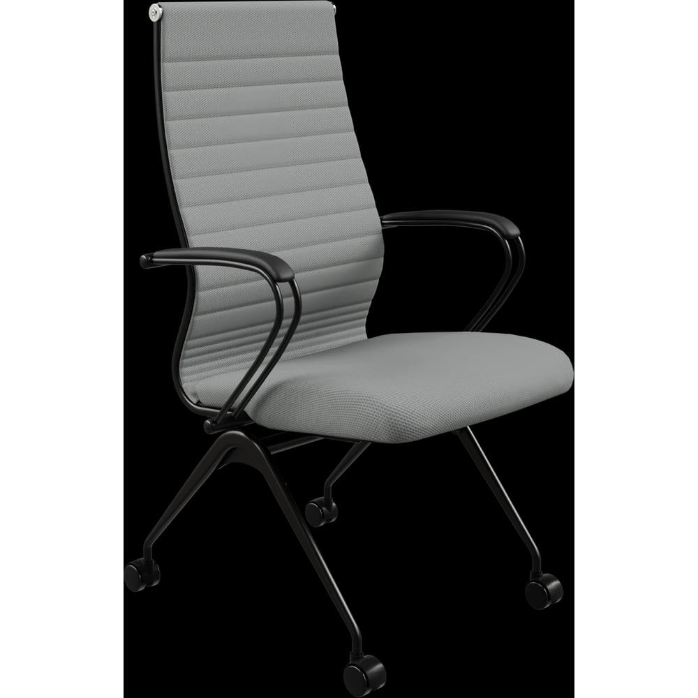 Кресло для персонала МЕТТА Sit 10 B2-119K - UMF(X1) /Kb02/Wh00/K3bL(F56.W01) (Светло-серый) z190.57.1.682