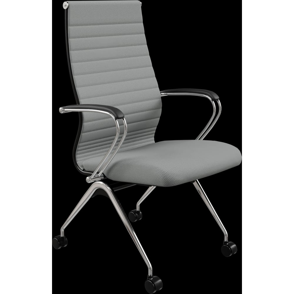 Кресло для персонала МЕТТА Sit 10 B2-119K - UMF(X1) /Kb02/Wh00/K3cL(F53.W01) (Светло-серый) z190.55.1.662