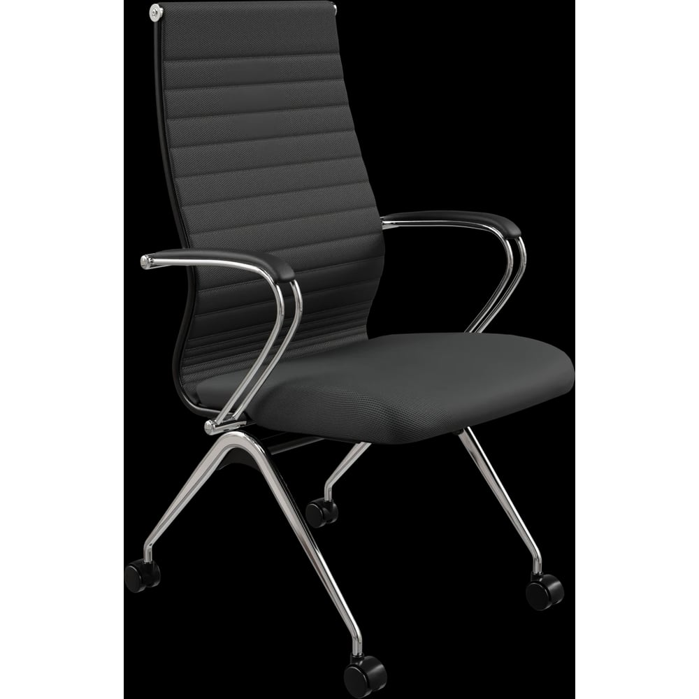 Кресло для персонала МЕТТА Sit 10 B2-119K - UMF(X1) /Kb02/Wh00/K3cL(F53.W01) (Черный) z17D.55.1.662