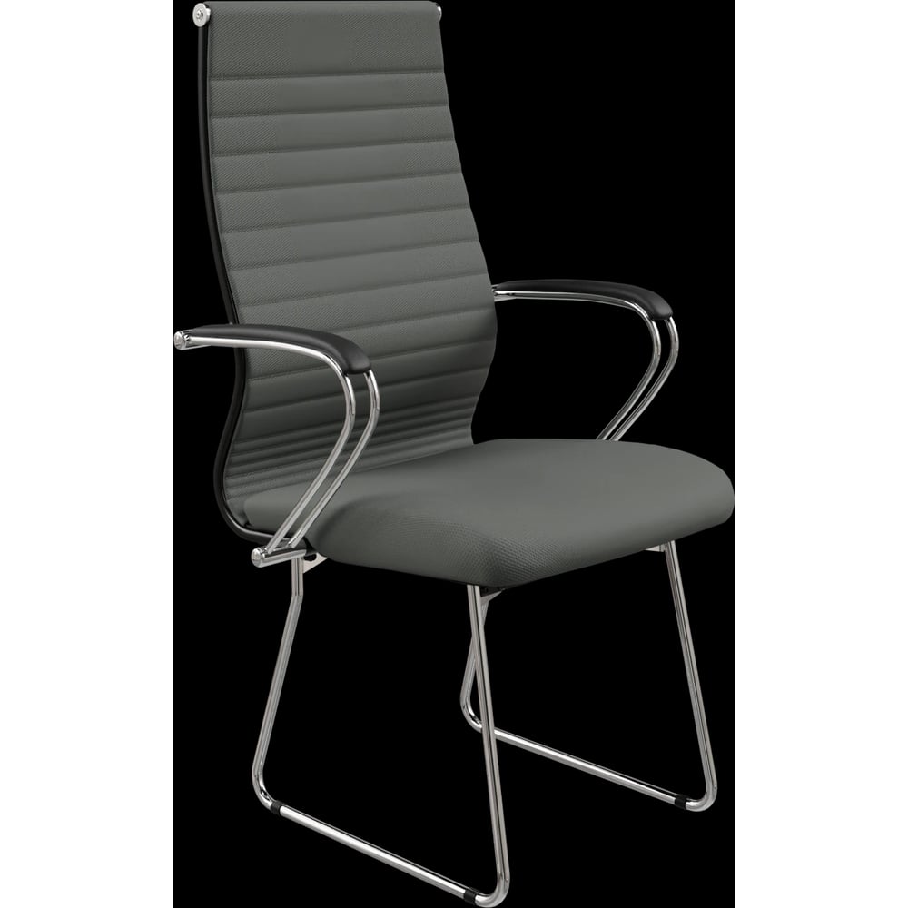 Кресло для персонала МЕТТА Sit 10 B2-119K - UMF(X1) /Kb02/Wh00/K3cL(F54) (Темно-серый) z548.55.1.6A4