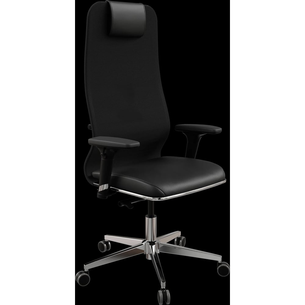 Кресло для персонала МЕТТА Sit 8 L1-13D - X2+Extra /Uh00/Wm12/D02P(M24.B22.G18.W03) (Черный) z4E3.D.1.544