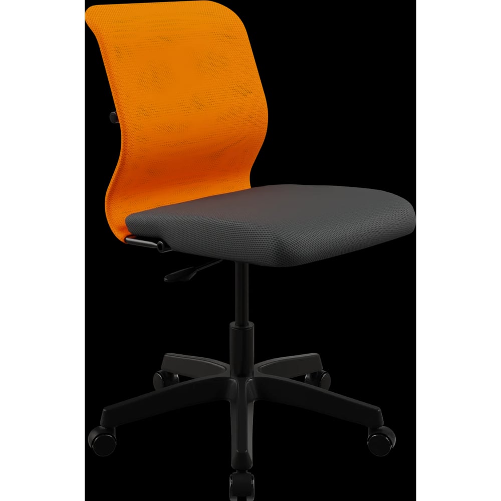 Кресло для персонала МЕТТА Sit 8 M4-8 - X2+UMF(X1) /Uh00/Wh00(M01.B02.G41.W01) (Оранжевый-Черный) z285.1.1.D01