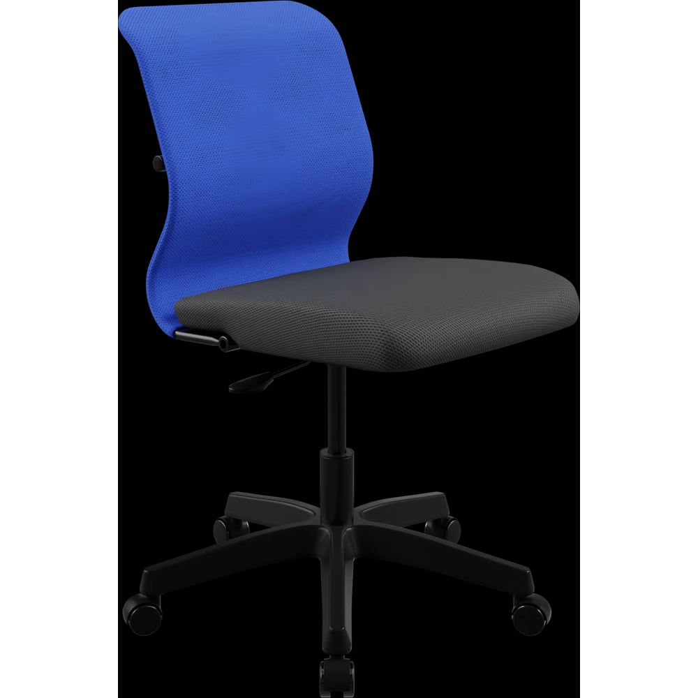 Кресло для персонала МЕТТА Sit 8 M4-8 - X2+UMF(X1) /Uh00/Wh00(M01.B02.G41.W01) (Синий-Черный) z283.1.1.D01