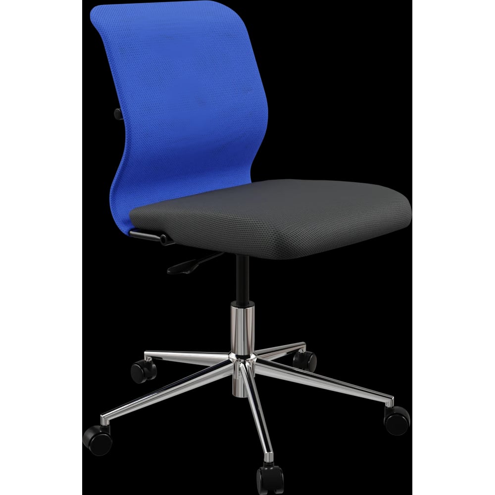 Кресло для персонала МЕТТА Sit 8 M4-8 - X2+UMF(X1) /Uh00/Wh00(M01.B23.G18.W01) (Синий-Черный) z283.1.1.1D2