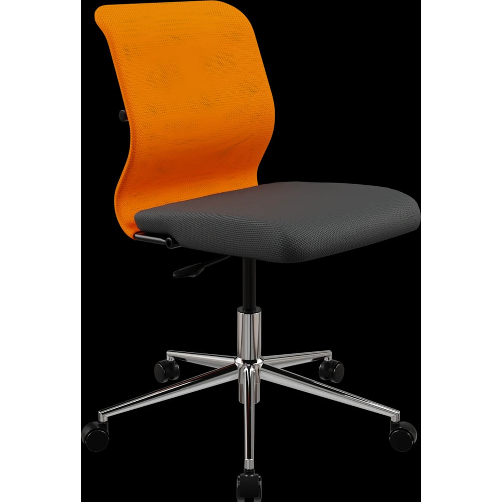 Кресло для персонала МЕТТА Sit 8 M4-8 - X2+UMF(X1) /Uh00/Wh00(M01.B23.G42.W01) (Оранжевый-Черный) z285.1.1.D02