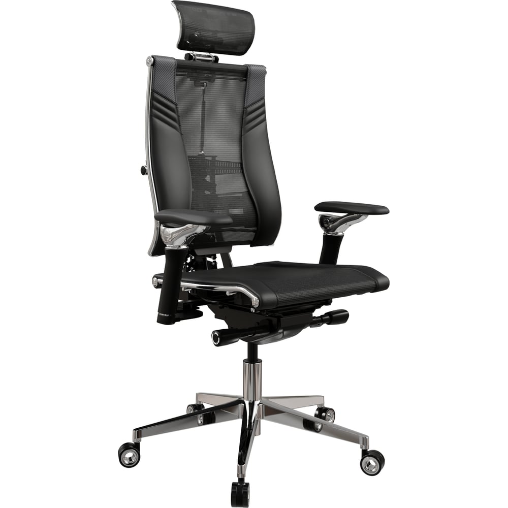 Кресло руководителя МЕТТА Yoga Spine Triumph B2 (Черный CC.50.15.13A) z509734677