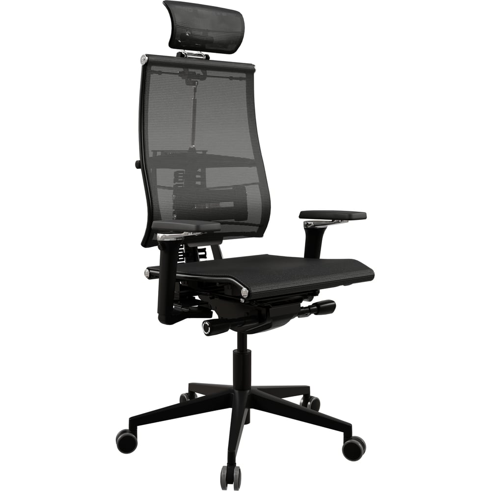 Кресло руководителя МЕТТА Yoga Spine Black Edition (Черный 624.F.4D.A9) z509745543
