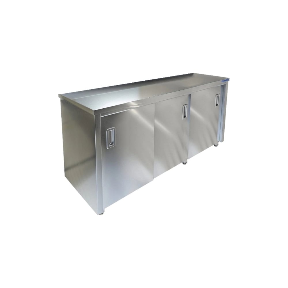 Стол-тумба ООО ПФ ТЕХНО-ТТ Без борта, задняя стенка оцинкованная сталь СПС-834/1800