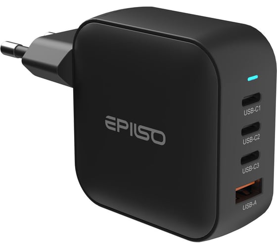 Изображение товара Зарядное устройство USB Epilso 100W GaN EPD-PA230