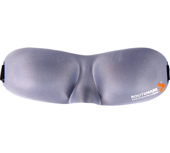 Изображение товара Маска для сна ROUTEMARK 3D Hawk серая 3d-gr