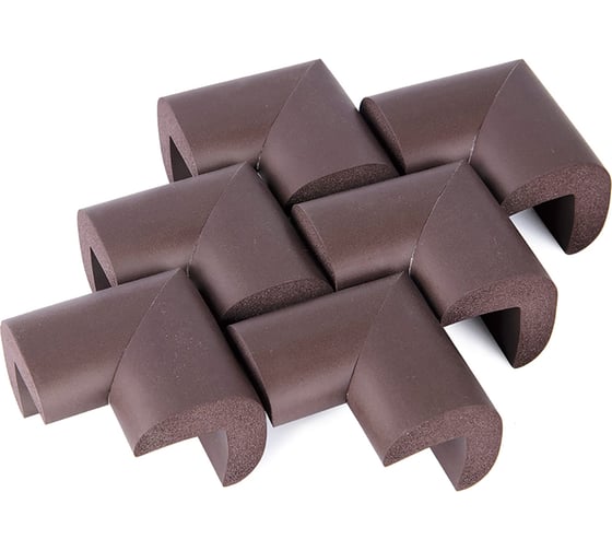 Изображение товара Мягкие накладки на углы ПОМА 6 шт каучук 1720