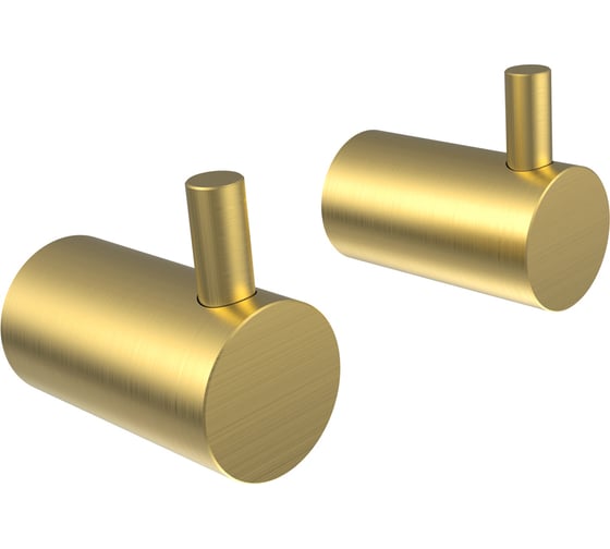 Изображение товара Комплект одинарных крючков IDDIS Petite сплав металлов, матовое золото PET2G02i41