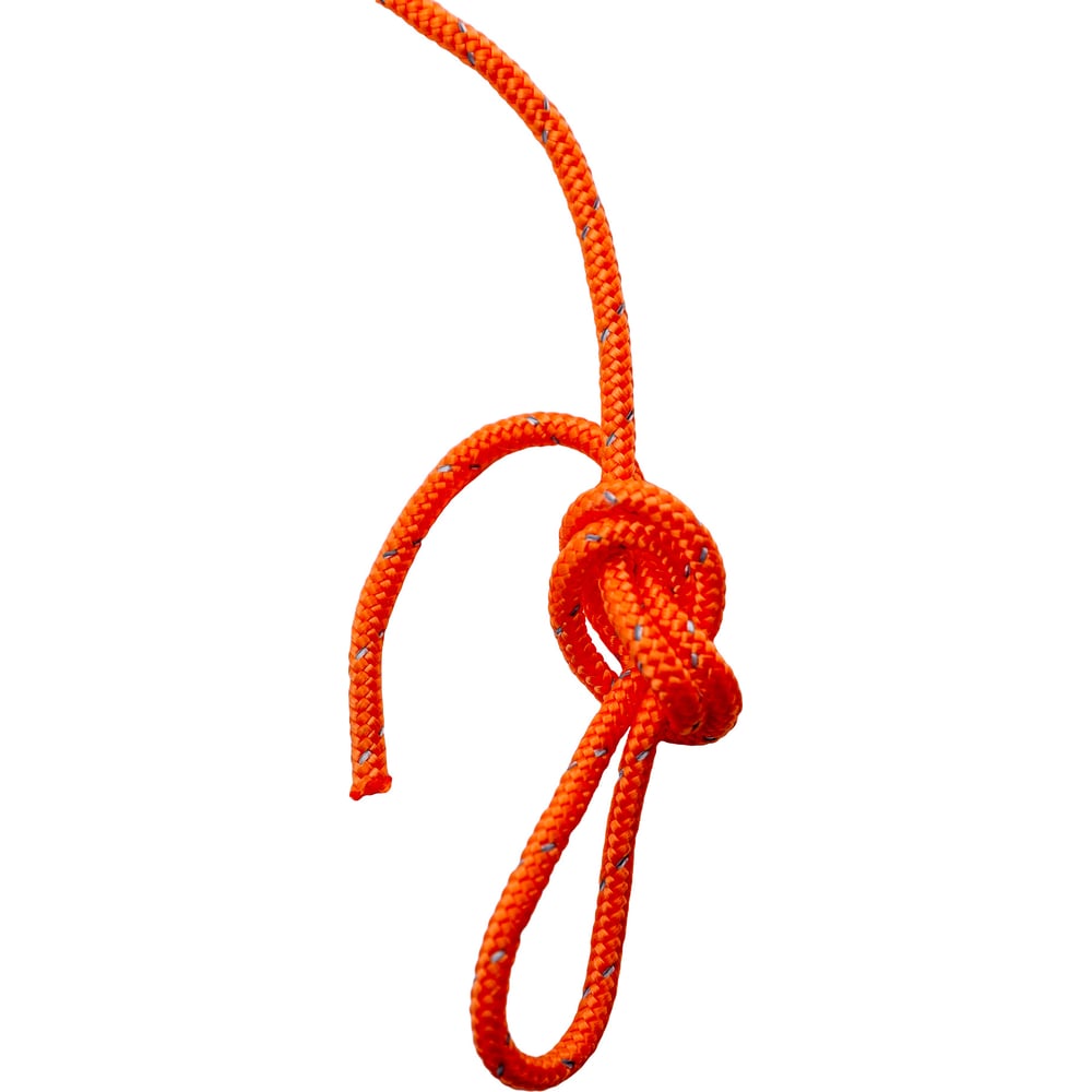 Изображение товара Полипропиленовый плетеный шнур ТОРГОВО-ПРОИЗВОДСТВЕННАЯ КОМПАНИЯ МДС 5 мм 16 прядный с сердечником со светоотражающей нитью 200 м 7930050321714