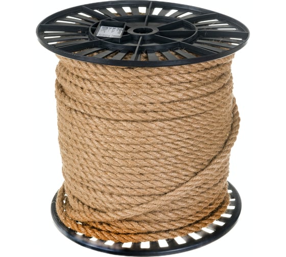 Изображение товара Джутовый канат truEnergy 10 мм катушка 100 м 12153