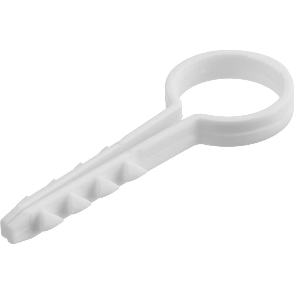 Изображение товара Круглый дюбель-хомут TDM 20 мм 100 шт белый для кабелей