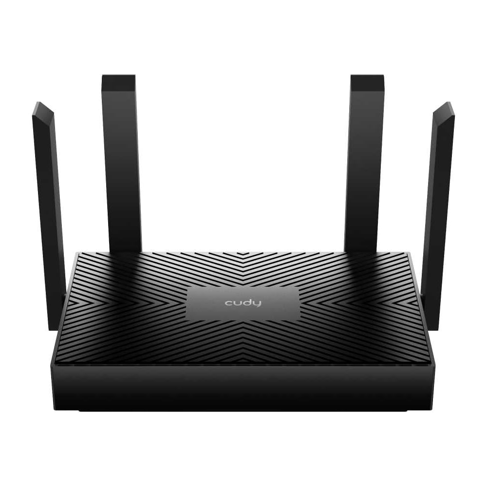 Wi-Fi роутер Cudy WR1500 AX1500, 2,4/5 ГГц, до 1501 Мбит/с, 4x1 Гбит/с, MU-MIMO, OFDMA, 4 антенны, черный 10000146467