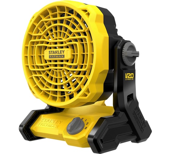 Изображение товара Аккумуляторный вентилятор Stanley FATMAX SFMCE001B, 18 В, 18.3 м/мин, без АКБ и ЗУ SFMCE001B-XJ
