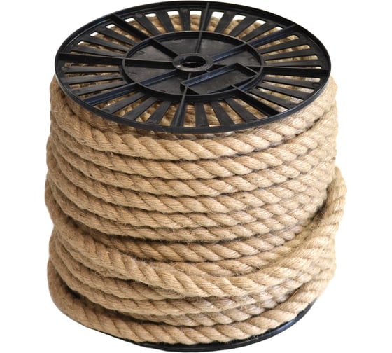 Изображение товара Джутовый канат truEnergy 14 мм катушка 60 м 12155