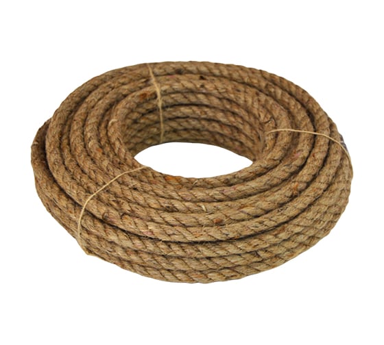 Изображение товара Джутовый канат truEnergy 8 мм шайба 15 м 12168
