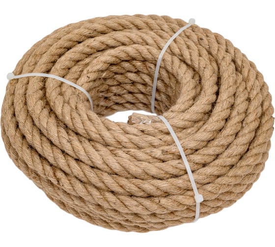 Изображение товара Джутовый канат truEnergy 14 мм шайба 20 м 12347