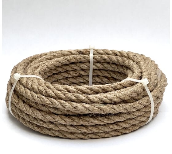 Изображение товара Джутовый канат truEnergy 8 мм шайба 10 м 12160