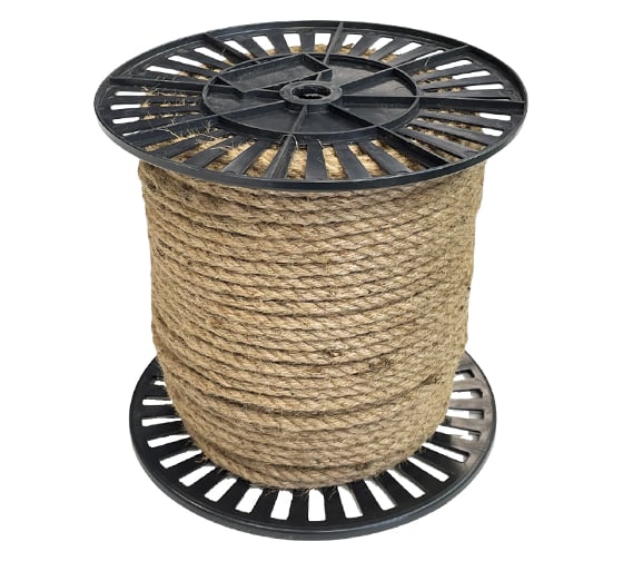 Изображение товара Джутовый канат truEnergy 6 мм катушка 200 м 12151