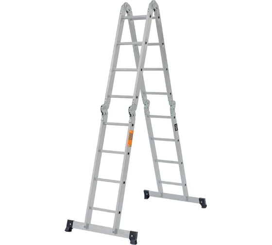 Изображение товара Алюминиевая лестница-трансформер TDM ELECTRIC ЛТА4x4 высота 433/209/117 см SQ1028-0304