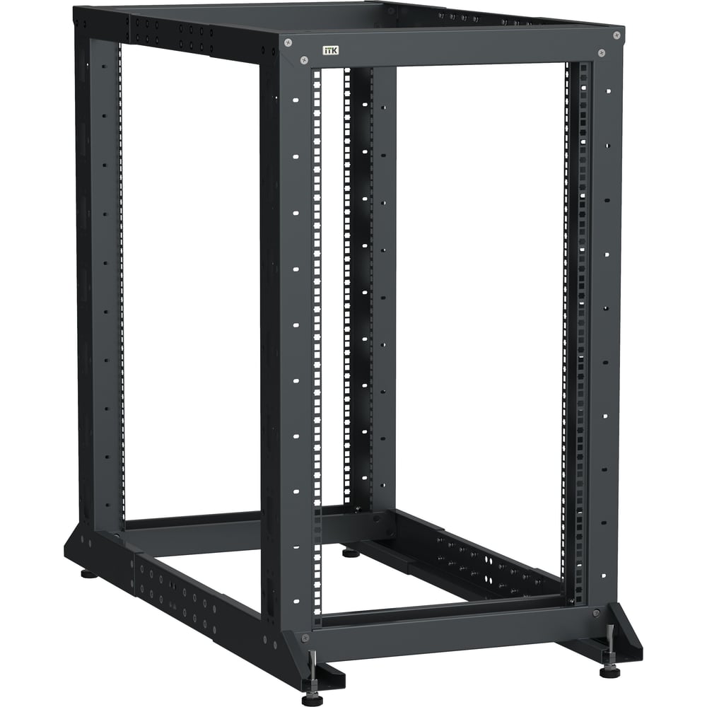 Стойка двухрамная ITK LINEA F 37U 600х600-1000 мм, черная LF05-37U61-2GM