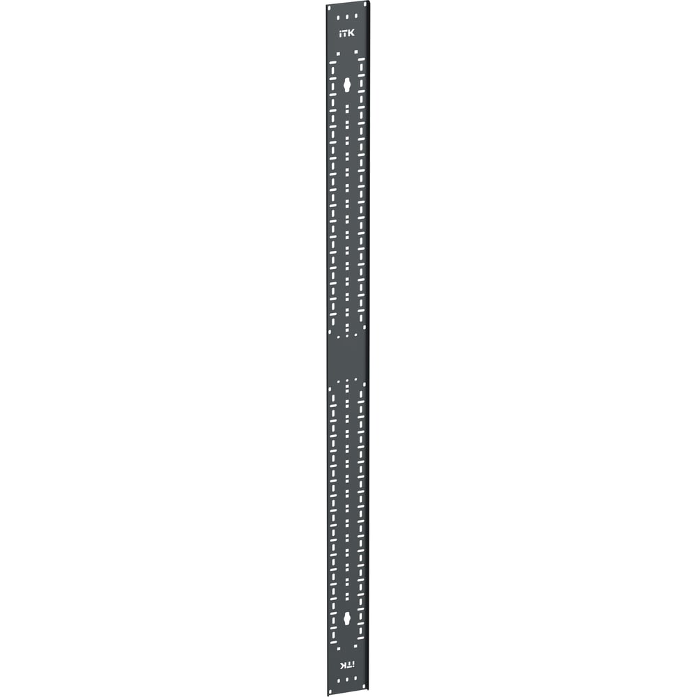 Органайзер кабельный вертикальный ITK LINEA S 45U черный LS-CO05-45U-V
