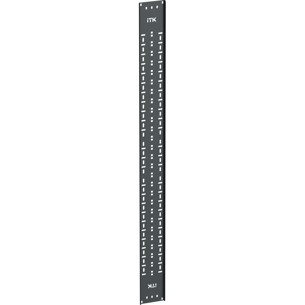 Органайзер кабельный вертикальный ITK LINEA S 33U черный LS-CO05-33U-V