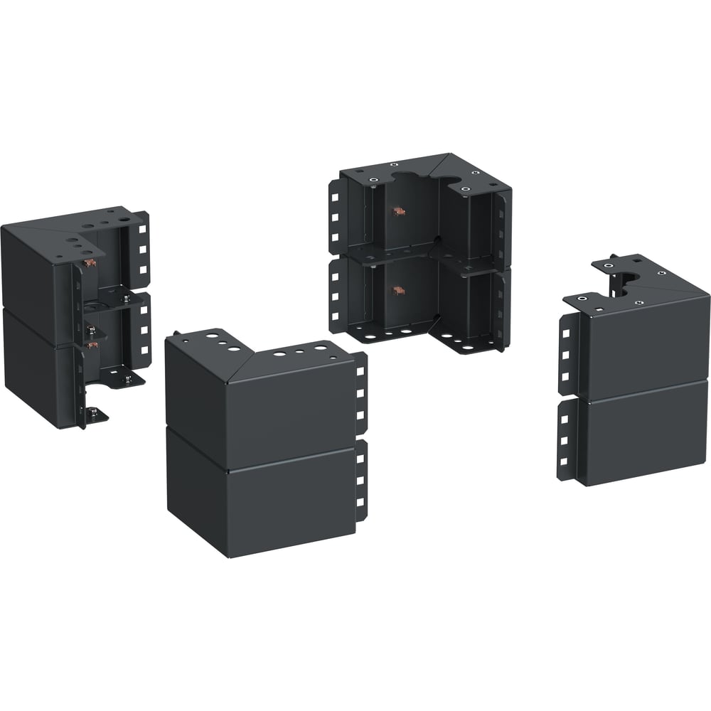 Уголок цоколя ITK LINEA S h=200 мм, черный (8шт/компл) LS-BC05-B0-02