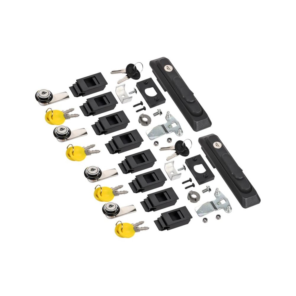 Комплект сборочный для напольных шкафов ITK LINEA N с двумя дверями ITK-SET-LN2-COMP
