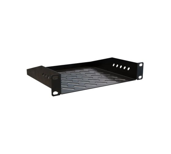 Изображение товара Полка консольная ITK 1U 200мм шкаф LINEA WS черная RS105-200P-LWS
