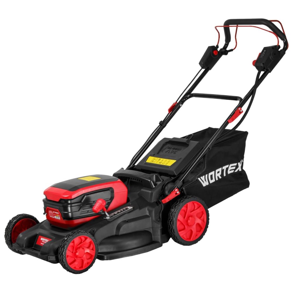 Изображение товара Аккумуляторная газонокосилка WORTEX CLM 4536-4 XLT SOLO 2х18 В, 1600 м² Изображение товара Аккумуляторная газонокосилка WORTEX CLM 4536-4 XLT SOLO 2х18 В, 1600 м²