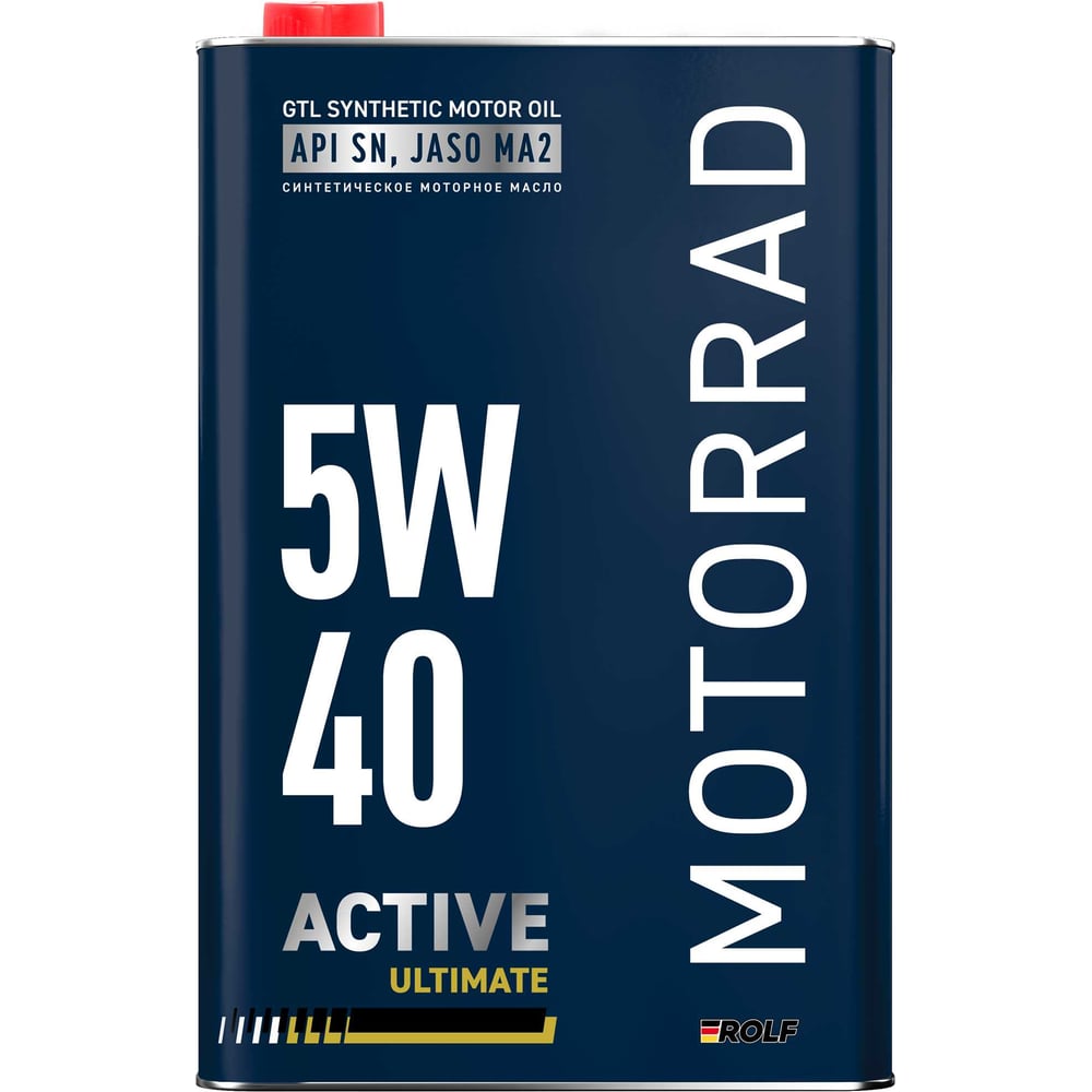 Масло Rolf Motorrad Active Ultimate 5W-40 MA2 1л (металл) 102341