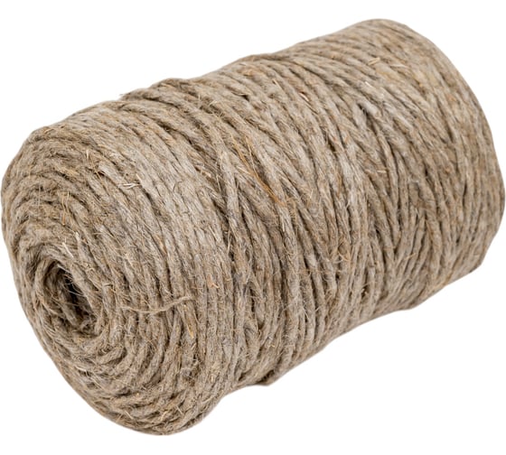 Изображение товара Льняной крученый шпагат truEnergy крученый, 3 мм 100 м 12562